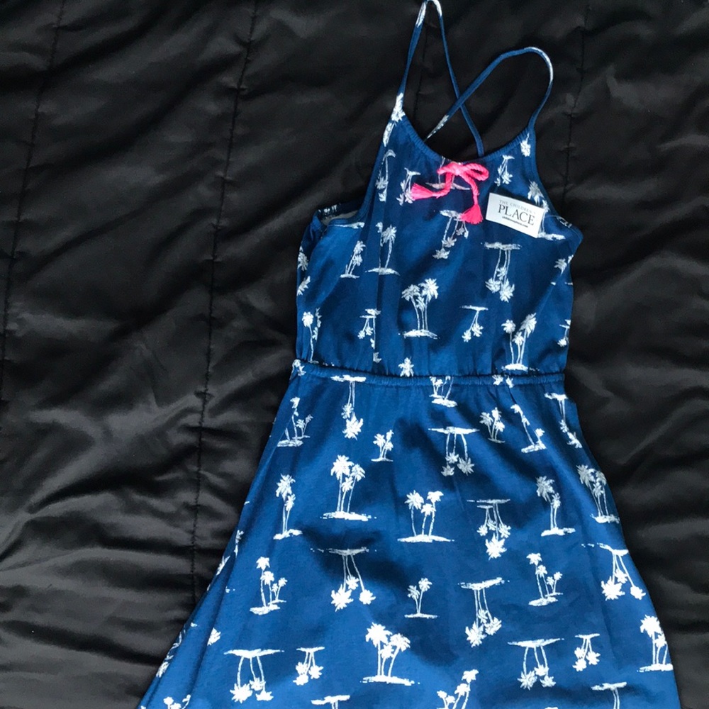 Navy blue dress